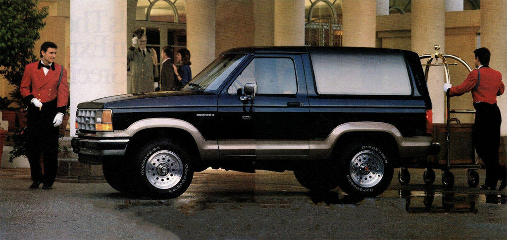 1989 Ford Bronco II, Eddie Bauer, Valets and Door Men